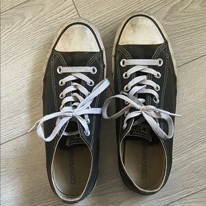 Converse Black Sneakers with White Details
